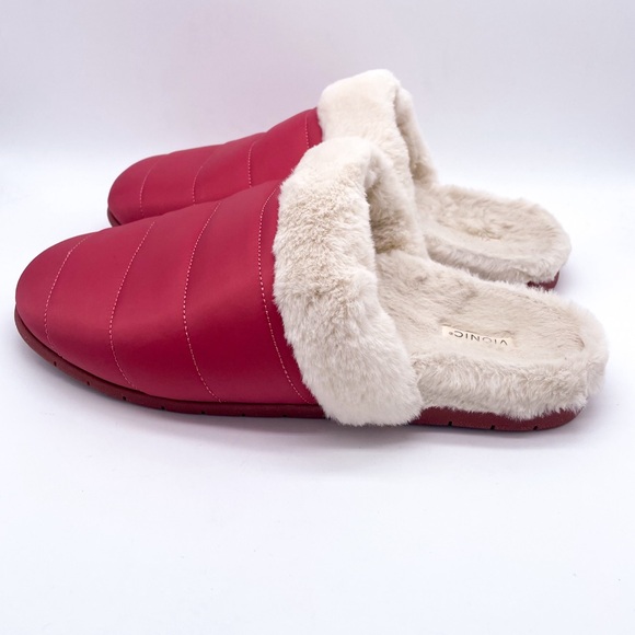 Vionic Josephine Faux Fur Lined Comfort Mule Slippers 10 - Picture 14 of 15